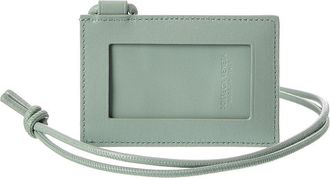Bottega Veneta Cassette Intreccio Leather Badge Holder