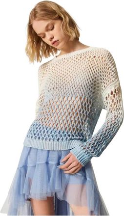 Twinset Mujer, Jerseys, Azul, Talla: S