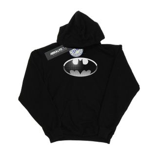 DC Comics DC Comics Heren Batman Spot Logo Hoodie (Zwart)