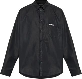 Balenciaga Hombre, Camisas, Negro, Talla: M