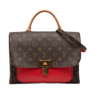 Louis Vuitton Pre-owned Handbags, female, Brown, Size: ONE SIZE Pre-owned Top Handle Satchel