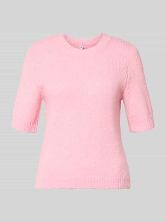 Only Regular Fit Strickpullover mit Woll-Anteil Modell STARLA in Hellrosa Melange, Gr&ouml;&szlig;e XL