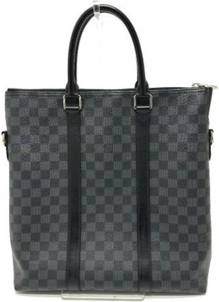 Louis Vuitton Pre-owned Anton Tote bag - Heren - Vintage Shopper - Zwart - ONE Size - Vintage