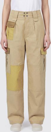 Isabel Marant Straight-Leg Abstract Print Cotton Cargo Trousers