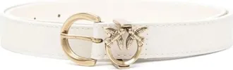 Pinko Tamboril H2.5 Belt - female - PINKO - Belts - White - S - Accessories