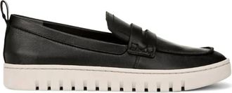 Vionic Womens Uptown Leather Slip On Loafer In Black