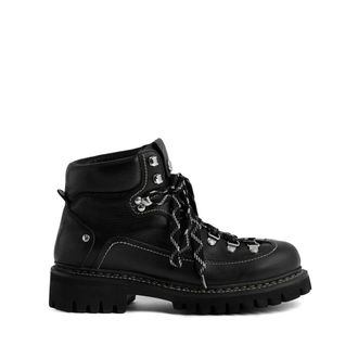 Dsquared2 Leather Hiking Boots