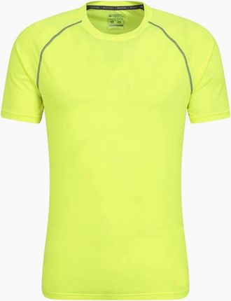 Mountain Warehouse Mens Mountain Warehouse Mens Aero II Short-Sleeved T-Shirt - Yellow - Size: 42