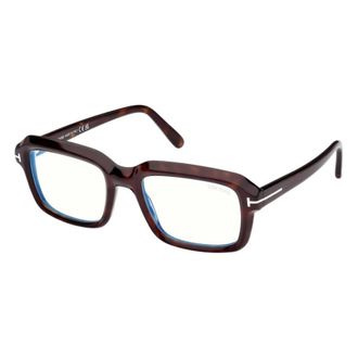 Tom Ford Mens Black Square Eyeglass Frames FT5888-B 052