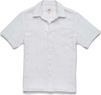 Surfside Supply Co. Joseph Textured Shirt in White at Nordstrom, Size Xx-Large
