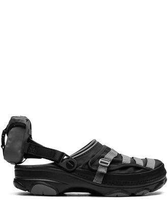 Crocs x BEAMS Classic All-Terrain Military Black/Black klompen - Zwart