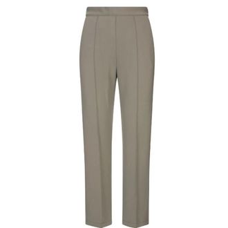 Max Mara Pantalones ajustados Teismo - Trousers - Mujer - Beige - M