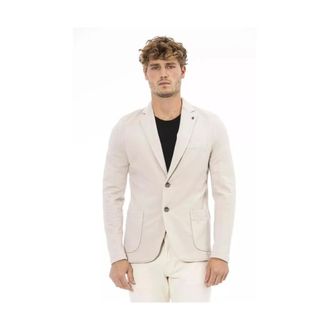 Distretto12 Distretto12, Jassen, Heren, Beige, S, Katoen, Cotton Blazer