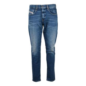 Diesel Slim-fit Jeans, male, Blue, Size: W33 2019 D-Strukt Slim Jeans