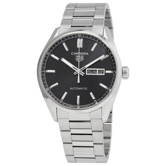 Tag Heuer Pre-owned Tag Heuer Carrera Black Dial Mens Watch WBN2010.BA0640