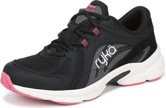 Ryk&auml; Womens Skylift, Black/White/Pink Sorbet, 6.5 Wide