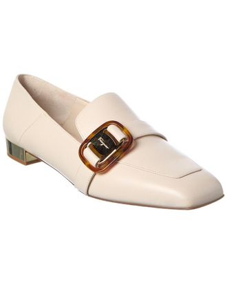 Ferragamo Wang Leather Loafer