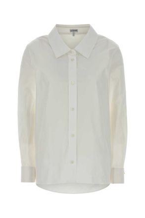 Loewe White Regular Solid Shirt