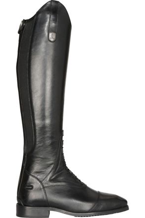 Moretta Tivoli Leather Long Riding Boots in Black | Size: 3