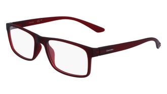 Calvin Klein Demo Rectangular Mens Eyeglasses CK19569 605 55