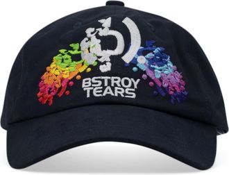 Denim Tears Navy Blue Bstroy Tears SS24 Hat