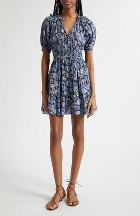 Ulla Johnson Soffia Print Tiered Dress in Zinnia at Nordstrom, Size 12