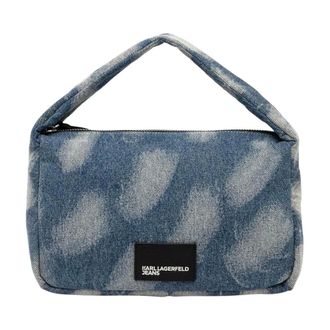 Karl Lagerfeld Mujer, Bolsos, Azul, Talla: ONE Size