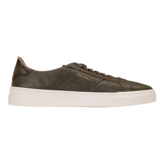 Santoni Sneakers, male, Green, Size: 8 1/2 US Sneakers