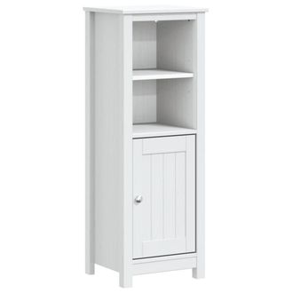 Berkfield Home Beautiful 3 Piece Bathroom Furniture Set BERG White Solid Wood Pine