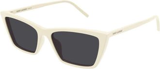 Saint Laurent Ladies Black Square Sunglasses SL737MICATHIN 005