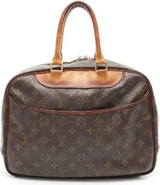 Louis Vuitton Pre-owned Handbags, female, Brown, Size: ONE SIZE Pre-owned Canvas handbags