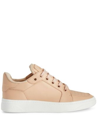 Giuseppe Zanotti Leren sneakers - Beige
