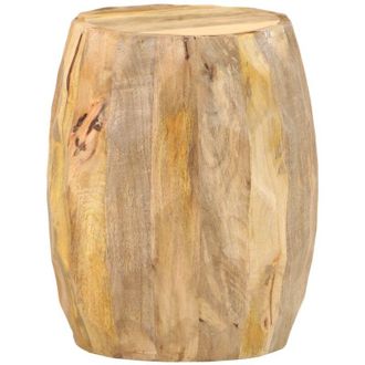 vidaXL Banco Drum Madeira Wood Massive - 236137