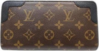 Louis Vuitton Pre-owned Wallets, female, Brown, Size: ONE SIZE Pre-owned Retiro Wallet