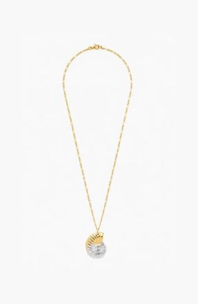 Yoj Coral Maxi Necklace In Two Tone at Nordstrom