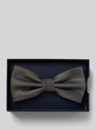 Willen Krawattenfabrik Fliege aus reiner Seide mit verstellbarer Kragenweite in Gruen, Gr&ouml;&szlig;e 1