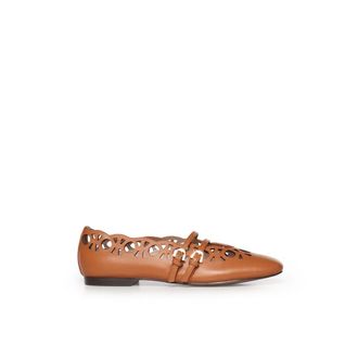 Coccinelle Ballerinas, female, Brown, Size: 6 US Ballerinas