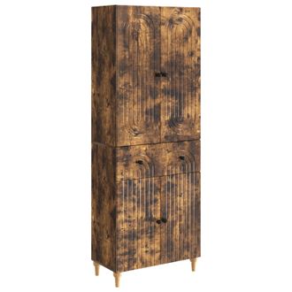 vidaXL Juego De Armarios 2 Uds. Madera De Ingenier&iacute;a Vidaxl