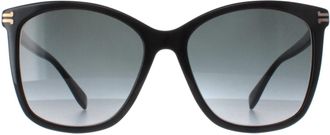 Marc Jacobs Butterfly Shiny Black Dark Grey Gradient MJ 1106/S