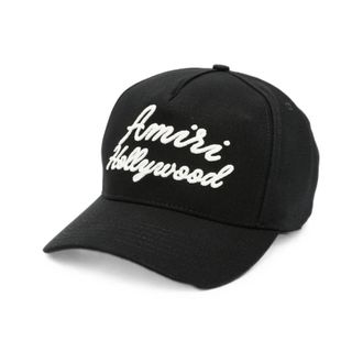 Amiri Hollywood Canvas Hat - Heren - Petten - Zwart - ONE Size - Katoen - Accessoires