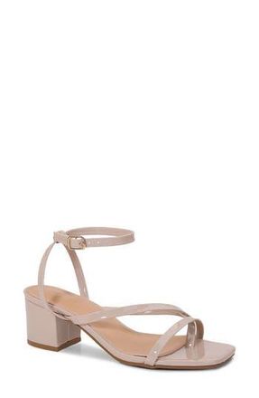 Berness Strappy Block Heel Sandal in Beige at Nordstrom Rack, Size 6.5