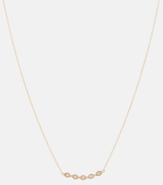 Sydney Evan Collana in oro 14kt con diamanti