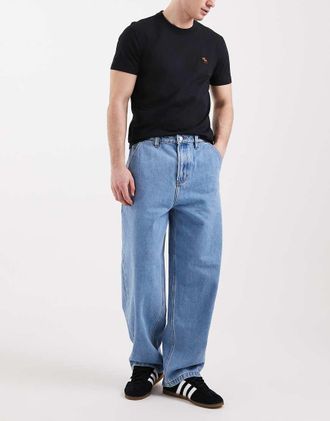 Cotton On Jeans skater ampi blu verve