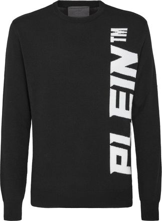 Philipp Plein Wool Pullover Round Neck LS
