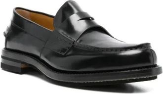 Fabi Penny Loafers - Heren - Loafers - Zwart - 42 EU - Leer - Schoenen