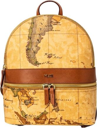 Alviero Martini 1A Classe Designer Leren Tote Tas Beige - Dames - Rugzakken - Beige - ONE Size - Leer - Tassen