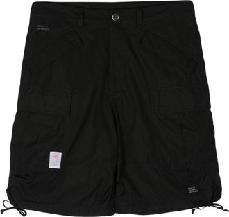 Undercover multi-pockets drawstring hem shorts - men - Cotton - 4 - Black