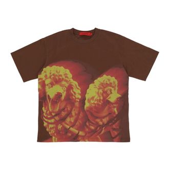 Acupuncture Firest Arter Tee - - Tops - Uomo - Marrone - L