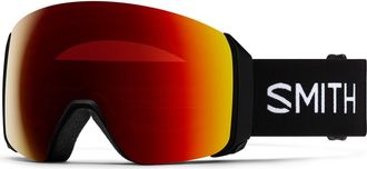 Smith 4D MAG XL ChromaPop Snow Goggles in Black /Chromapop Sun Red at Nordstrom, Size Medium