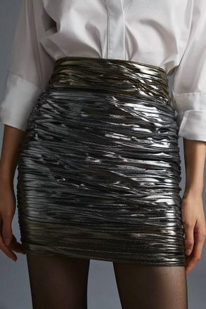 Sabina Mus&aacute;yev Tanya Skirt In Silver